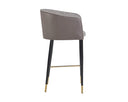 ASHER BARSTOOL - FLINT GREY NAPA TAUPE