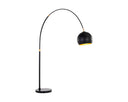 VERN FLOOR LAMP - BLACK