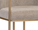 RAYLA DINING ARMCHAIR - BELFAST OYSTER SHELL