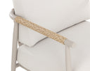 MUROS LOUNGE CHAIR - GREIGE PALAZZO CREAM