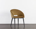 THATCHER DINING ARMCHAIR - BLACK GOLD SKY