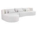 LAKEN SOFA CHAISE - LAF COPENHAGEN WHITE
