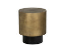 BERNABY END TABLE - ANTIQUE BRASS
