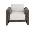 TIBI ARMCHAIR - GREY LOUIS CREAM