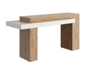 HERRIOT CONSOLE TABLE - LIGHT BROWN SUMMER SAND