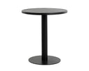 MERANO BAR TABLE - ROUND BLACK