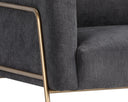 CYBIL LOUNGE CHAIR - POLO CLUB KOHL GREY