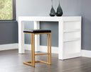 BOONE COUNTER STOOL - CHAMPAGNE GOLD ONYX