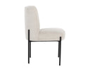 RICHIE DINING CHAIR - BLACK DANNY IVORY