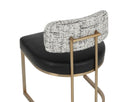 LARISSA DINING CHAIR - BRAVO BLACK HALTON BIRCH