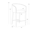 ASHER COUNTER STOOL - Default Title