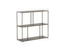 EIFFEL LOW BOOKCASE - MEDIUM ANTIQUE BRASS