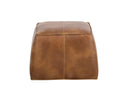 ASPEN OTTOMAN - TOBACCO TAN