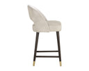 MONAE COUNTER STOOL - BRAVO CREAM POLO CLUB MUSLIN