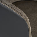 ASHER BARSTOOL - SPARROW GREY NAPA BLACK