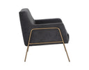 CYBIL LOUNGE CHAIR - POLO CLUB KOHL GREY