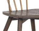 DEMI DINING ARMCHAIR - DISTRESSED BROWN