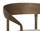 ZANATTA DINING ARMCHAIR - ZENITH TAUPE GREY