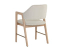 MILTON DINING ARMCHAIR - LIGHT WASH MINA IVORY