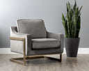 KALMIN LOUNGE CHAIR - PICCOLO PEBBLE
