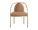 CICERO DINING ARMCHAIR - MILLIKEN COGNAC