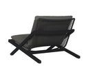 BARI LOUNGE CHAIR - CHARCOAL GRACEBAY GREY