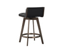 ARIZONA SWIVEL COUNTER STOOL - BRAVO BLACK