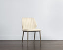 CLINTON DINING CHAIR - BRONZE BRAVO CREAM