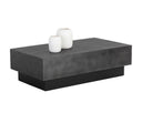 BLAKELY COFFEE TABLE - GUNMETAL
