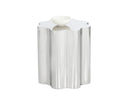 DAHLIA END TABLE - STAINLESS STEEL