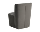 AMITA WHEELED DINING CHAIR - PICCOLO PEBBLE