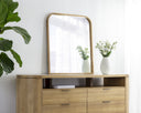 CALABASAS WALL MIRROR - RUSTIC OAK