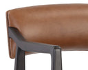 KEAGAN COUNTER STOOL - SHALIMAR TOBACCO LEATHER