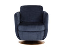 GILLEY SWIVEL LOUNGE CHAIR - BERGEN NAVY