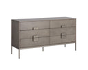 JADE DRESSER - ANTIQUE SILVER ASH GREY