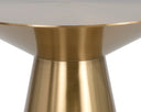 CARMEL END TABLE - YELLOW GOLD