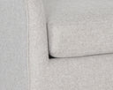 HAZEL SWIVEL LOUNGE CHAIR - GOLD BELFAST HEATHER GREY