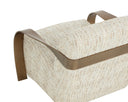 SONESTA LOUNGE CHAIR - ANTIQUE BRASS HAUTE COBBLESTONE