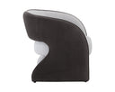 ROSALIA LOUNGE CHAIR - MINA LIGHT GREY MEG ASH