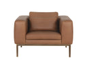 BURR ARMCHAIR - BEHIKE SADDLE LEATHER