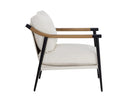 MEADOW ARMCHAIR - HEATHER IVORY TWEED