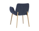 LUCANO DINING ARMCHAIR - BELFAST NAVY