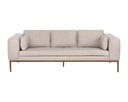 BURR SOFA - BALI BONE LEATHER