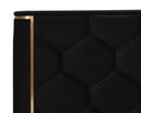 ALISHA BED - KING MEG TAUPE