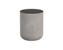 DIAZ END TABLE - GREY WOOD GRAIN BROWN