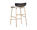 LORELEI COUNTER STOOL - DILLON CREAM DILLON BLACK