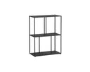 EIFFEL LOW BOOKCASE - SMALL BLACK