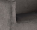 ZANE WHEELED DINING ARMCHAIR - PICCOLO PEBBLE