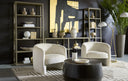 MIRCEA LOUNGE CHAIR - BERGEN IVORY