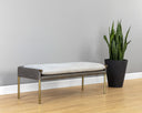 BELLEVUE BENCH - BELFAST HEATHER GREY BRAVO ASH